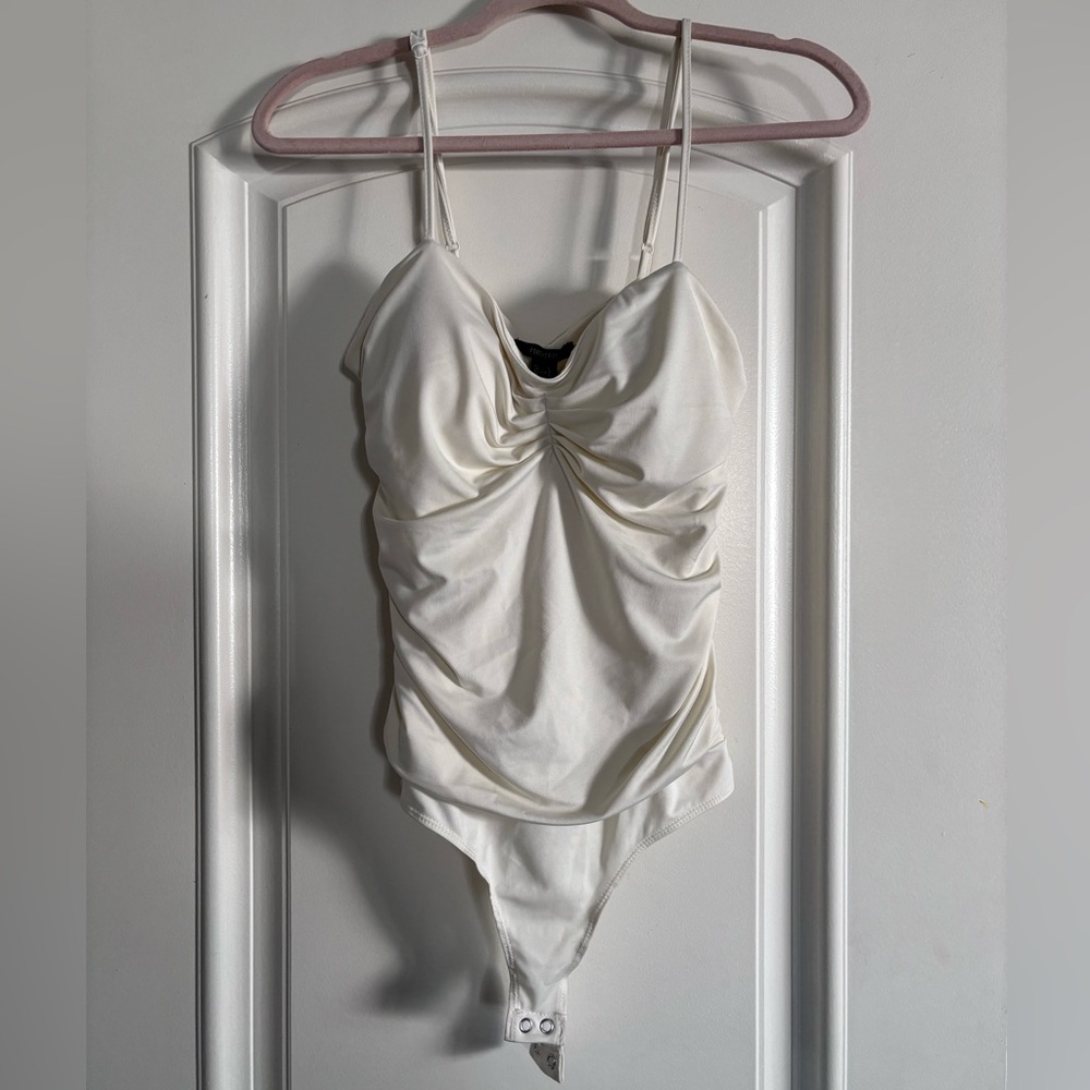 NWT Vanilla (Off White) Ribbed Bodysuit